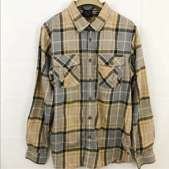 Oakley Other - Oakley Plaid Button Front Long Sleeve Shirt